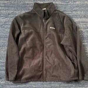 Columbia Men’s Steens Mountain  Black Fleece Jacket